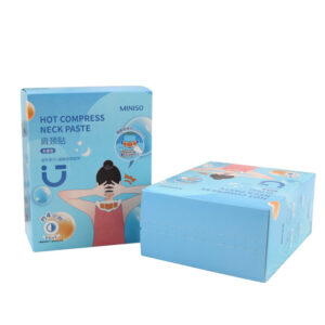 Hộp giấy đóng gói miếng dán chườm cổ