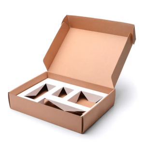 Hộp giấy Carton tùy chỉnh kèm khay giấy định hình.